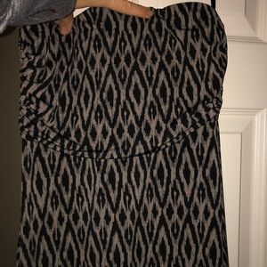 Banana republic strapless maxi dress